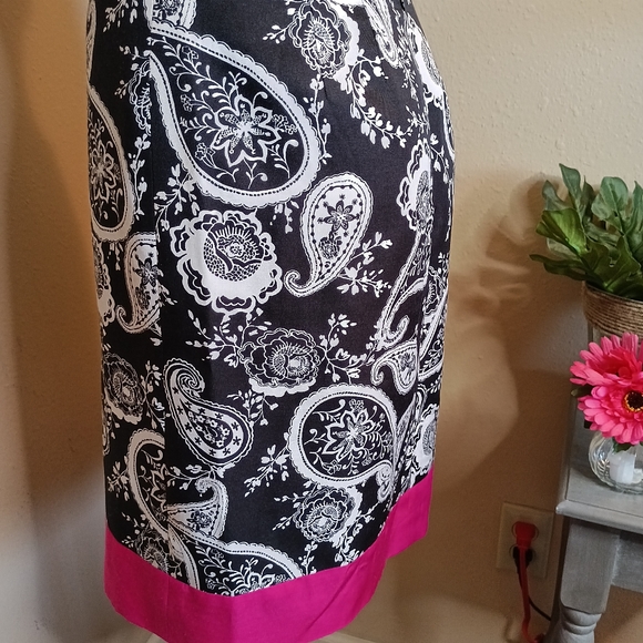 Ann Taylor Loft Petite Silk Skirt 4P - Picture 6 of 14
